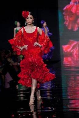 Mode, kuru iedvesmojis flamenko